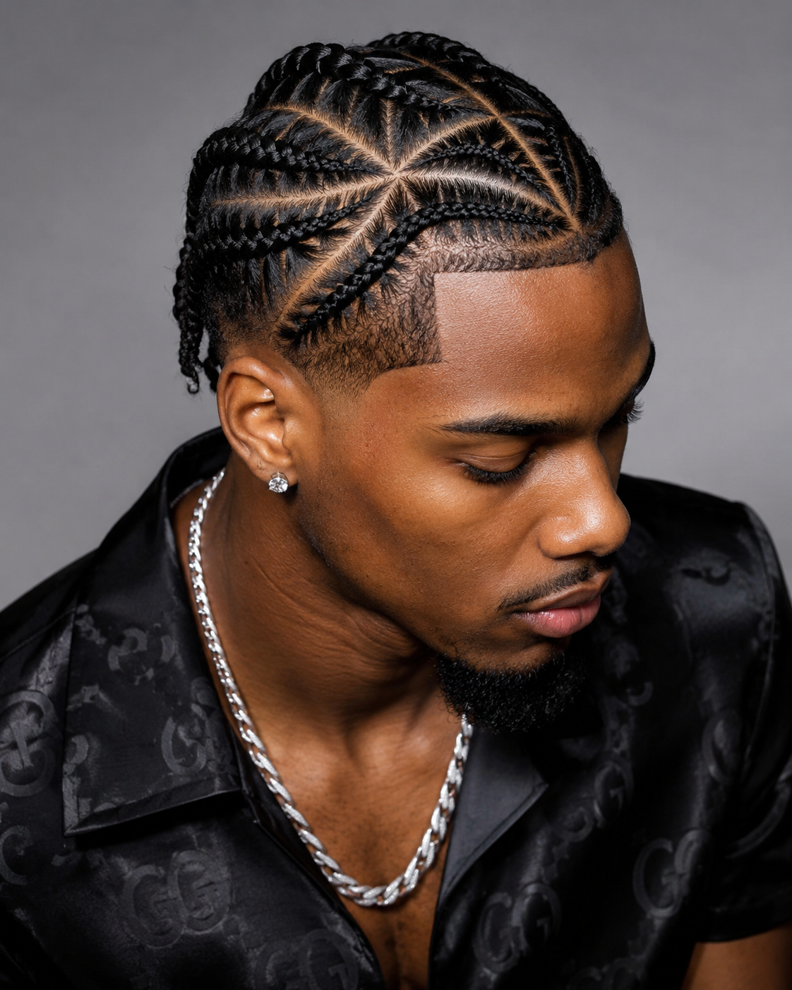 Men designer braids